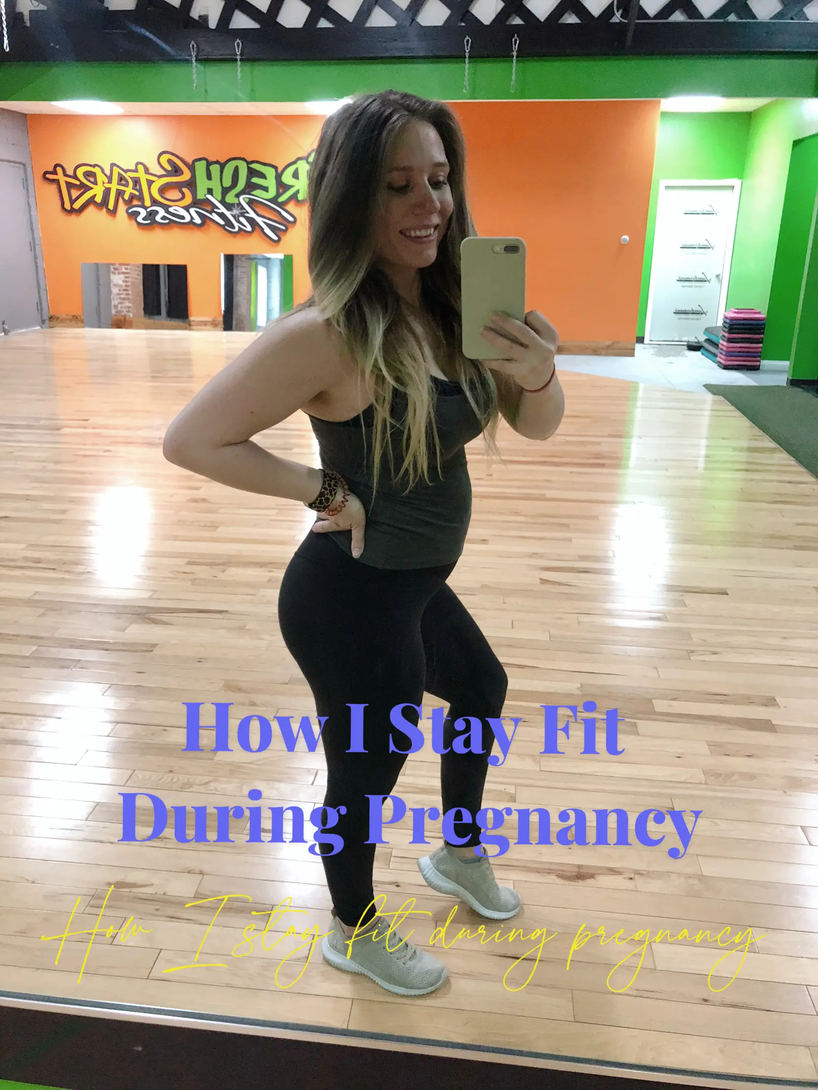 Working out in the second trimester