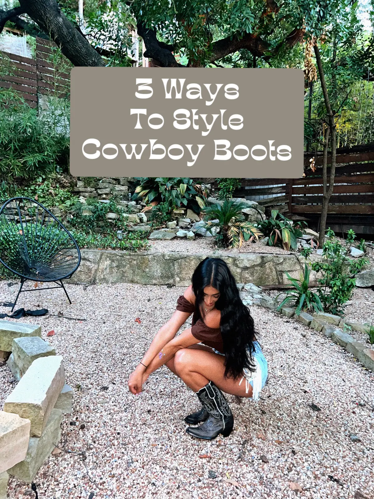 3 ways I like to wear my cowboy boots, Gallery posted by Nancy Navarro