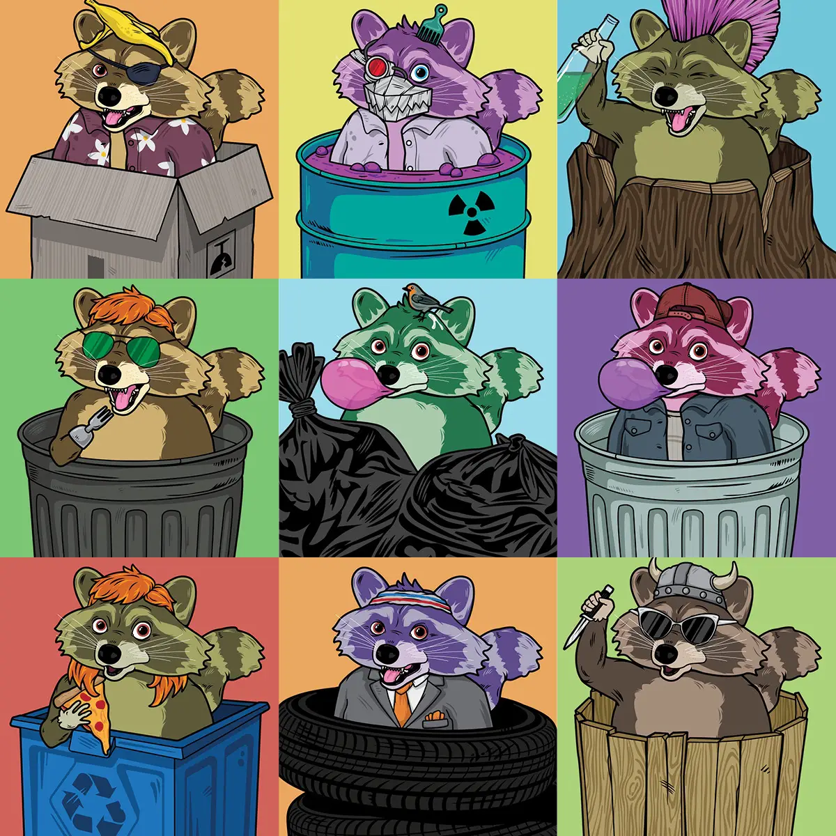 Throw Rascals Out Trashy little rascals! 🦝🗑️ | Gallery posted by TrashPandaTribe | Lemon8