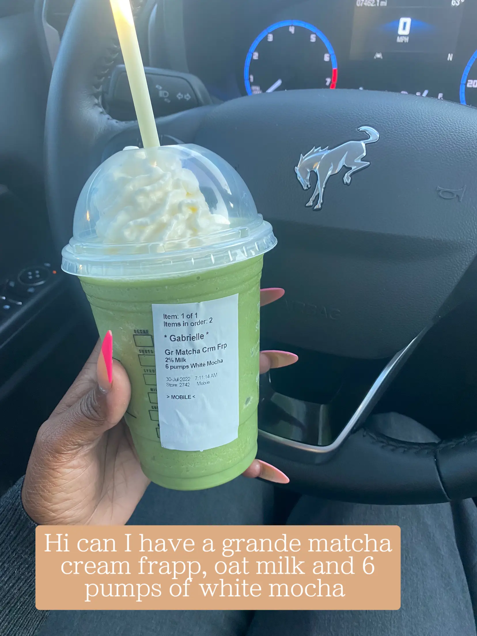 Green tea frappe with hotsell 10 pumps of raspberry