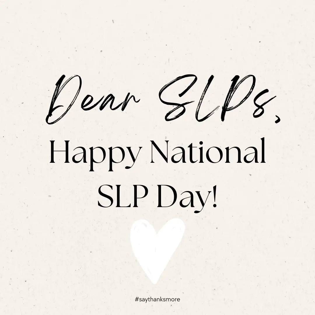 Happy National SLP day Gallery posted by Marie Muratalla Lemon8