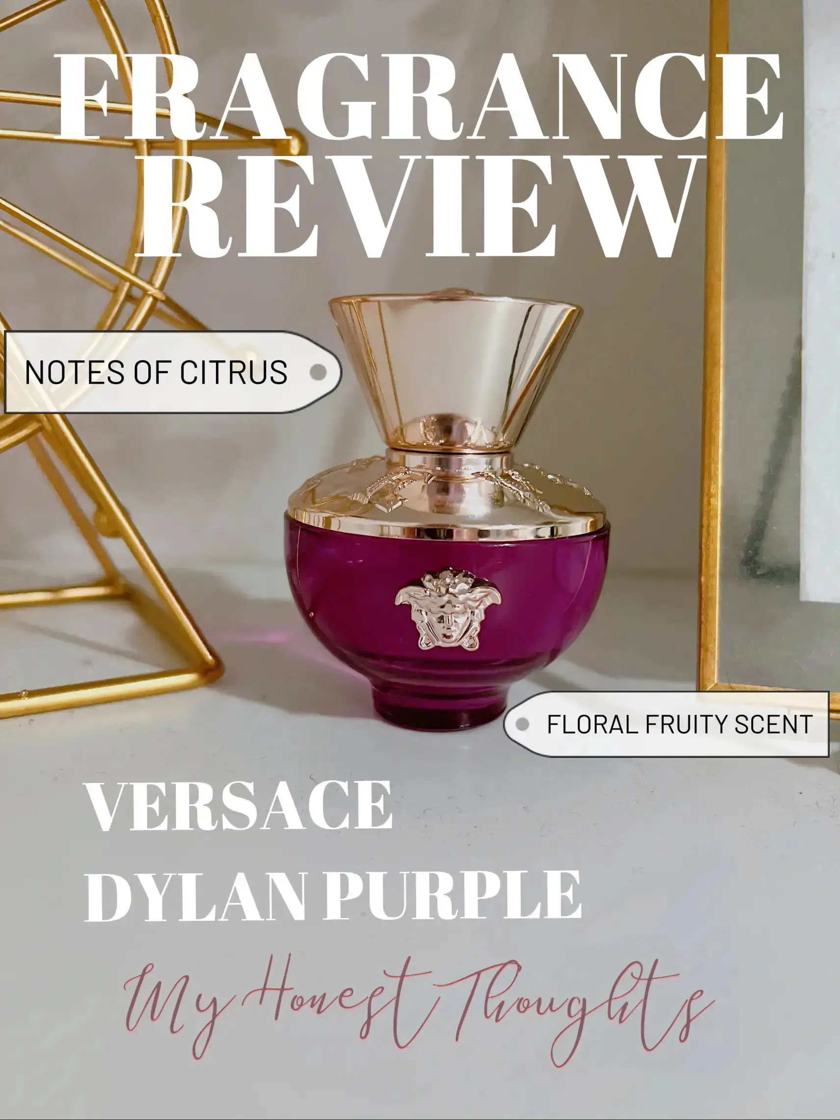 💜VERSACE DYLAN PURPLE PERFUME REVIEW 💜