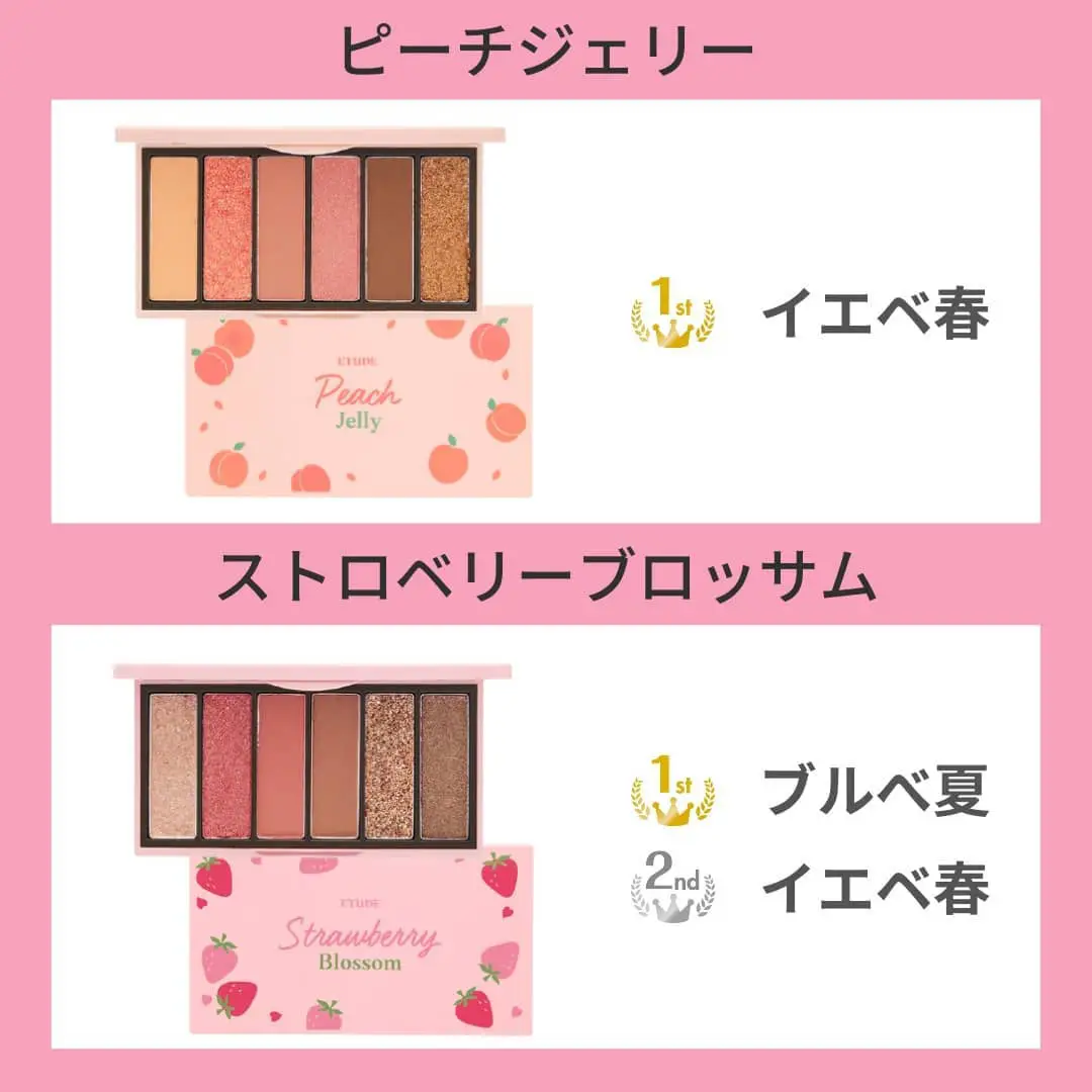 ETUDE プレイカラーアイズ ミニ 全8色に似合うパーソナルカラーを専門