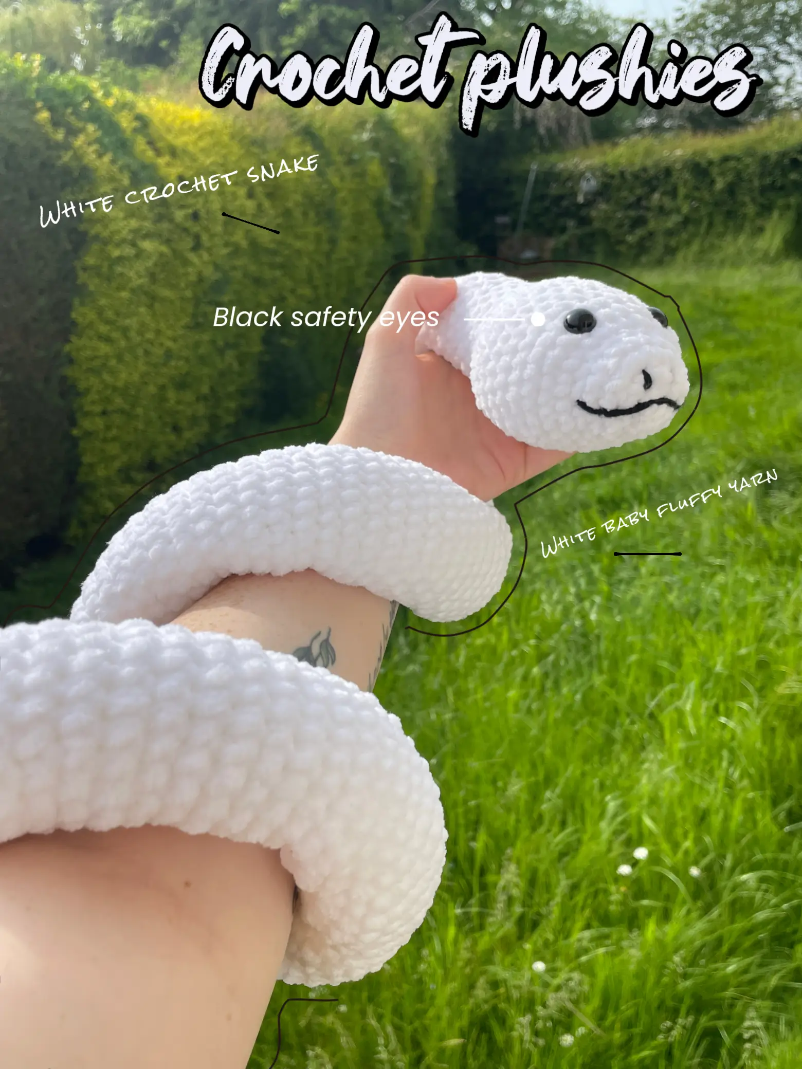 Crochet snakes are so fun to make 🤍✨🌸, Gallery posted by Amalia jayne