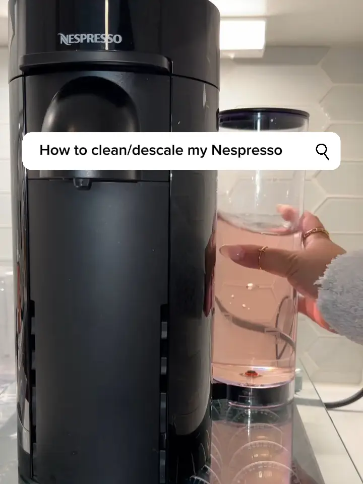 How to clean Vertuo Next Nespresso Machine 