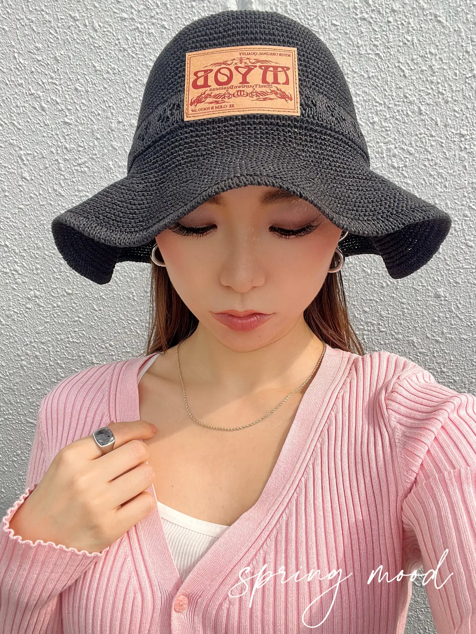 cycle by myob 22ss COSMO STONE HAT - 帽子