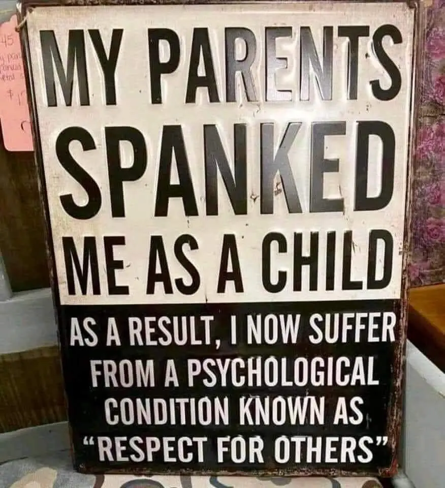 Spanked my mom