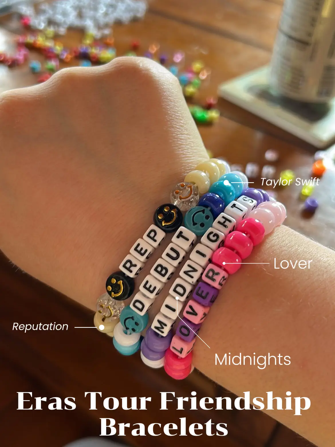 Make the Taylor Swift Eras Tour Friendship Bracelets for $10