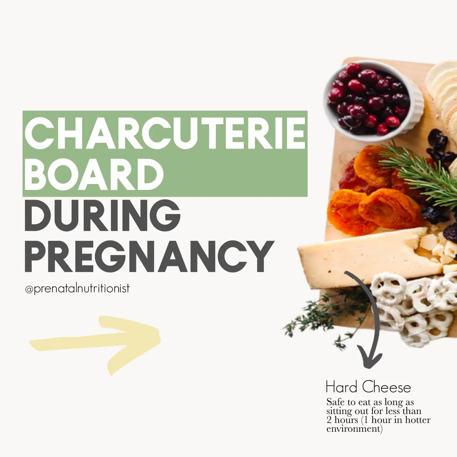 Pregnancy-Safe Cheese Board