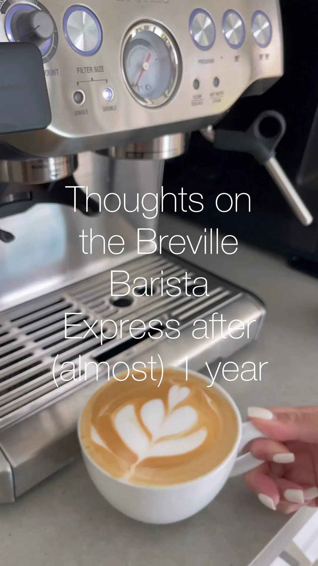 I'm a Starbucks barista, I make much better drinks on my breville