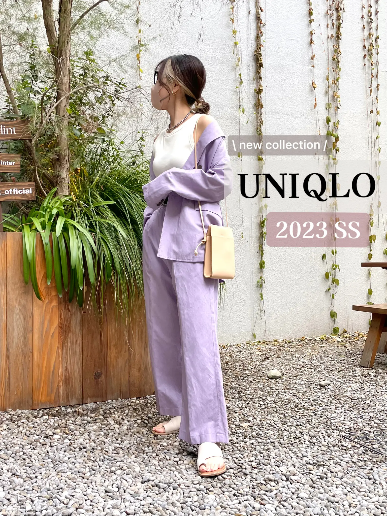 UNIQLO新作/おしゃれすぎる春色セットアップ💜 | ごっぴーが投稿したフォトブック | Lemon8