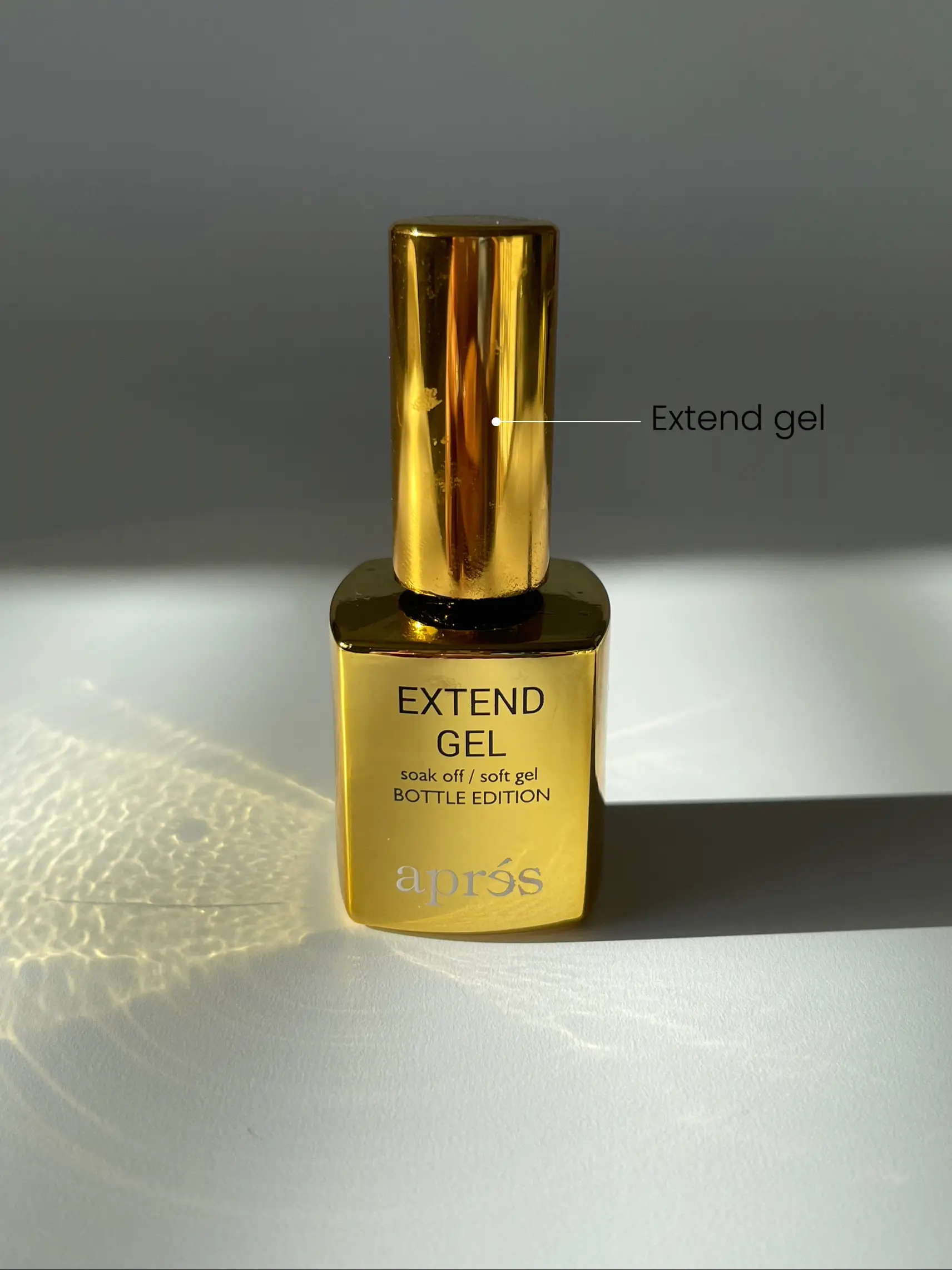  Aprés Extend Gel Gold Bottle Edition - Adhesivo Gel-X