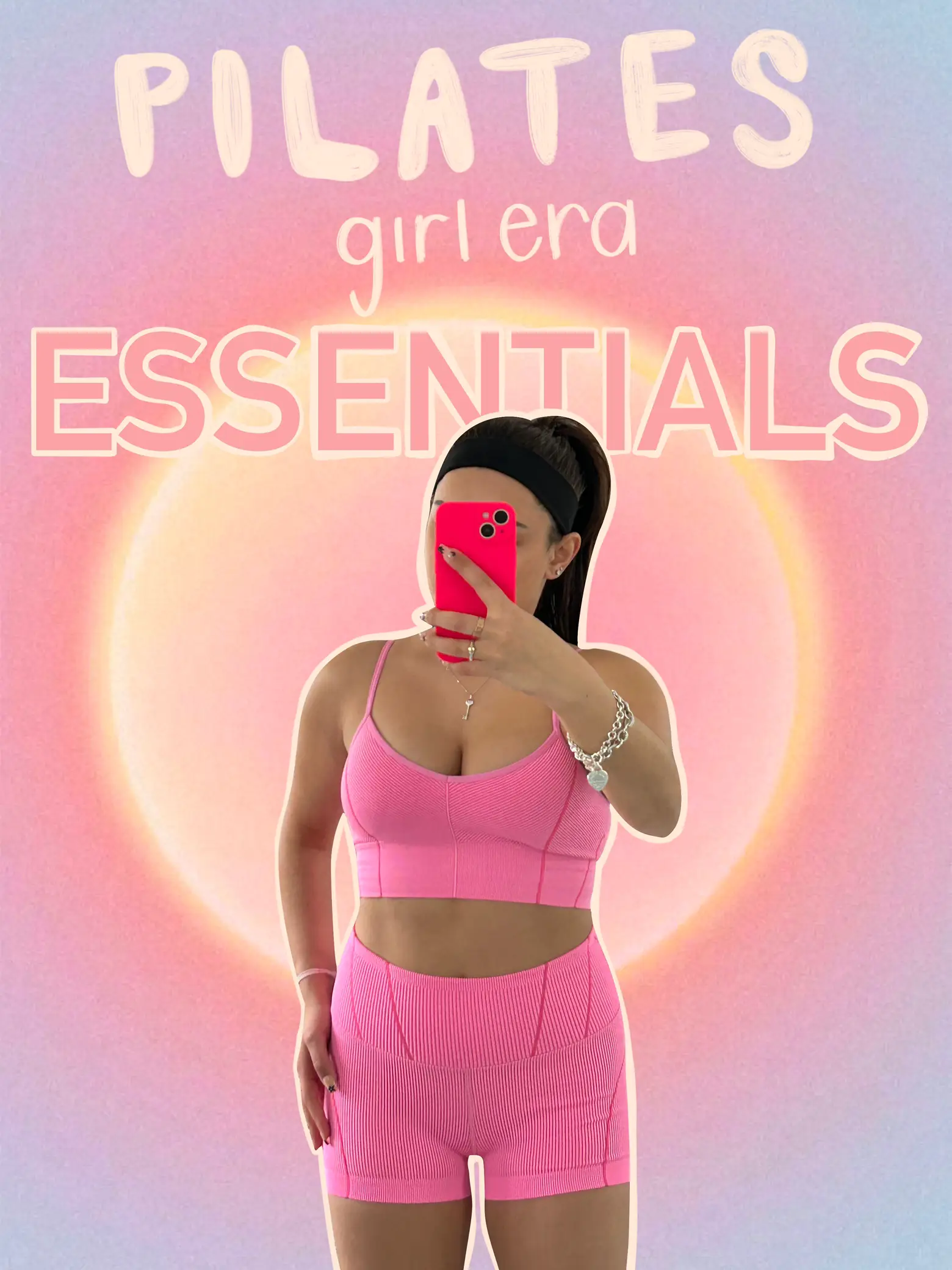 essentials for a pink pilates princess 🩰💫🎀 #pinkpilatesprincess