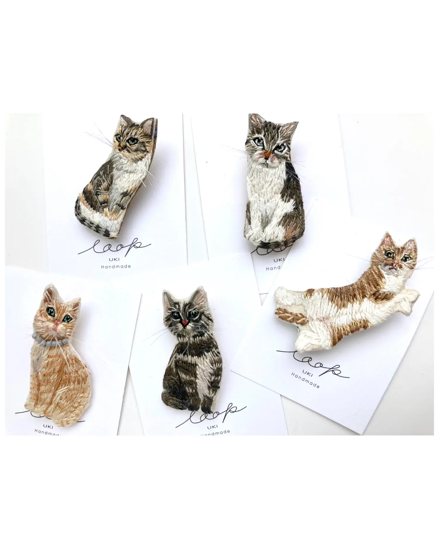 うちの子刺繍  猫できました✨ | UKIが投稿したフォトブック | Lemon8
