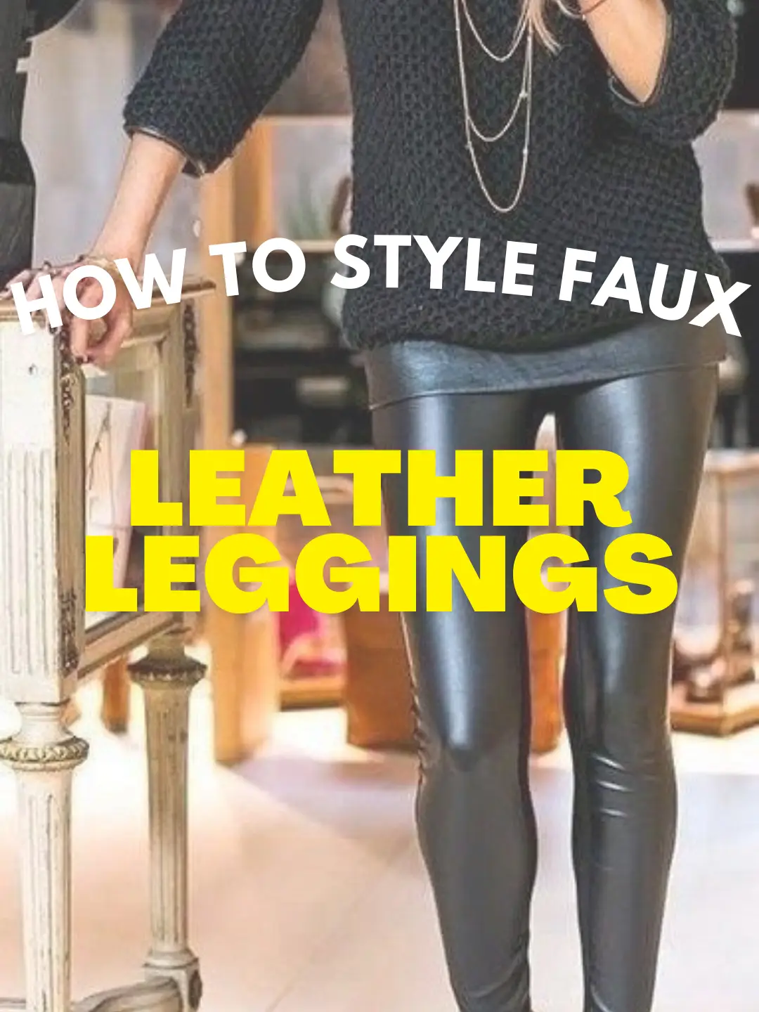 Spanx Faux Leather Leggings – Specialty Design Company