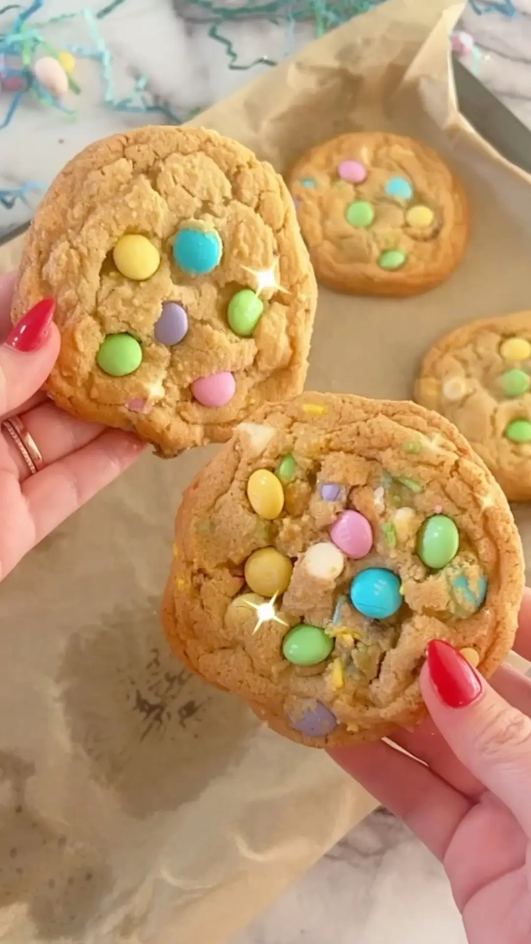 Small-batch M&M Cookies (No Chill) - Baking Mischief