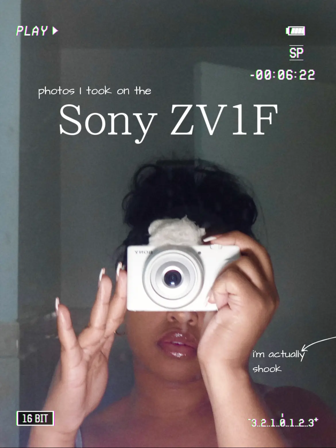 That 90s Look w/ The Sony ZV1F 👀📷's images