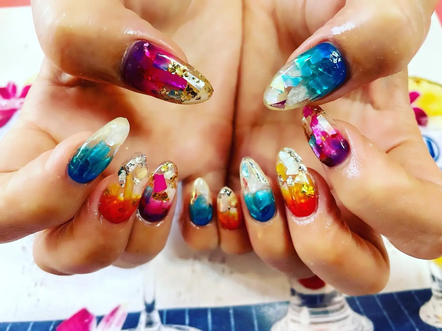 昨日ネイルチェンジ💅✨した✌️😘💕 | 凛💕が投稿したフォトブック