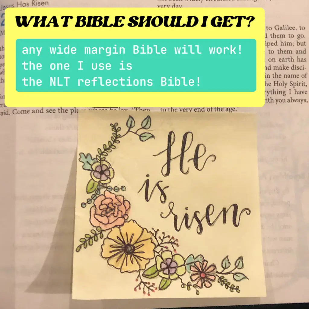 Best Bible Journaling Supplies- Bible Journaling 101 - Scribbling Grace