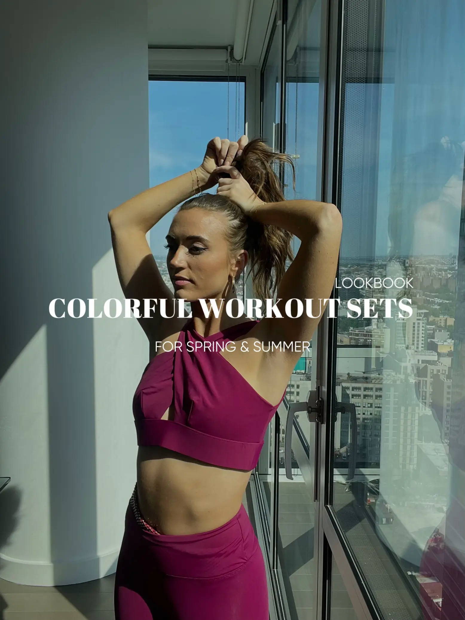 Pink Gilly Hicks ‘Let’s Bounce’ sports bra