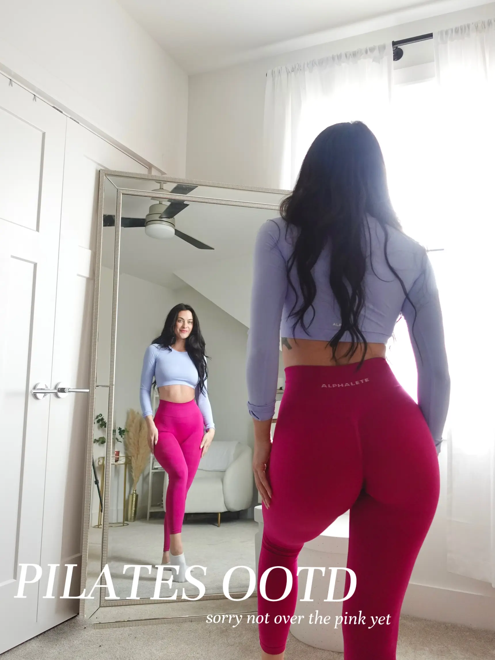 AMPLIFY CONTOUR?!  NEW Alphalete Amplify Contour In Depth Try-On Haul &  Review, Fall Activewear 