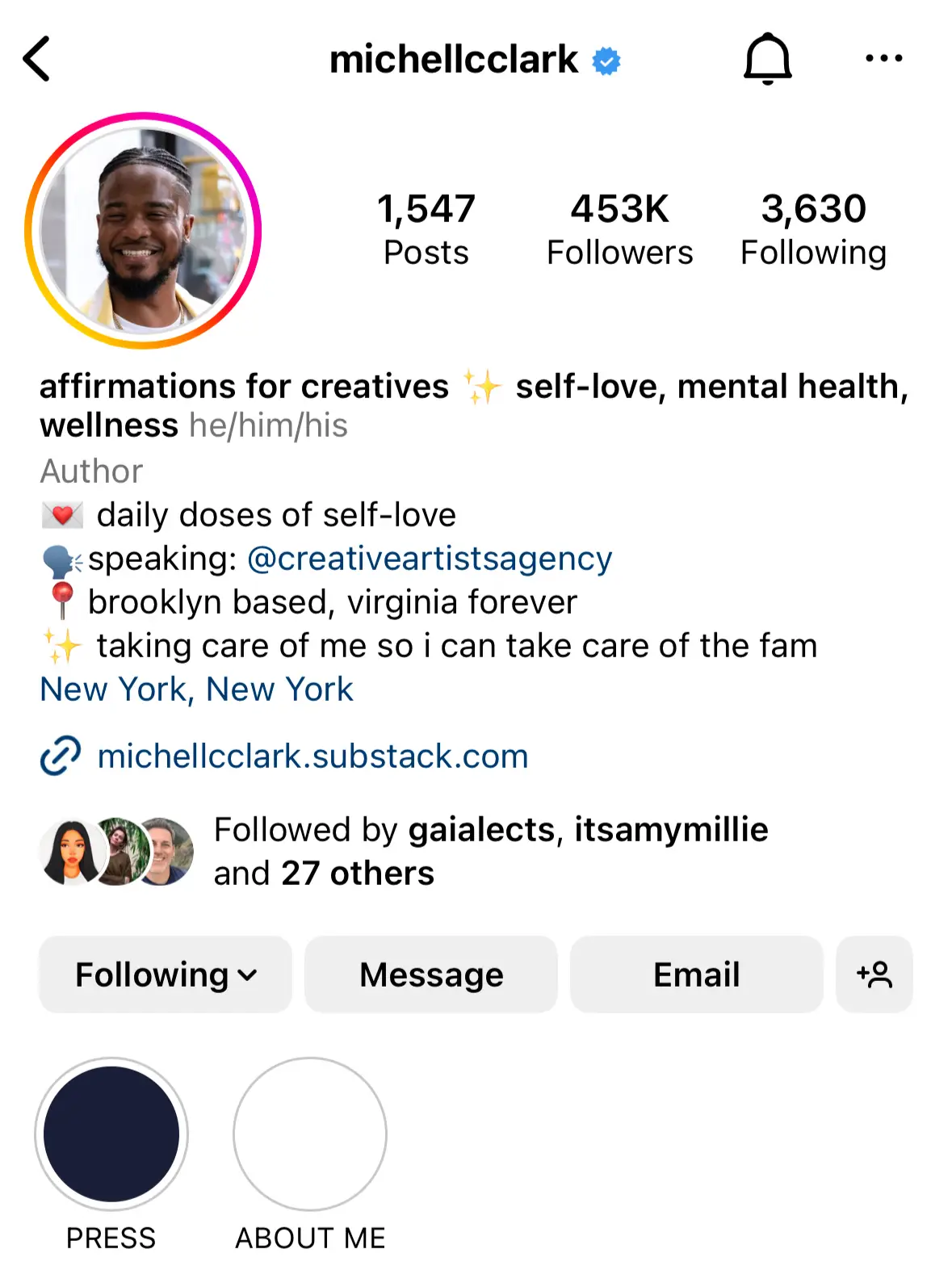 Instagram Accounts for Self Improvement Lemon8 Search