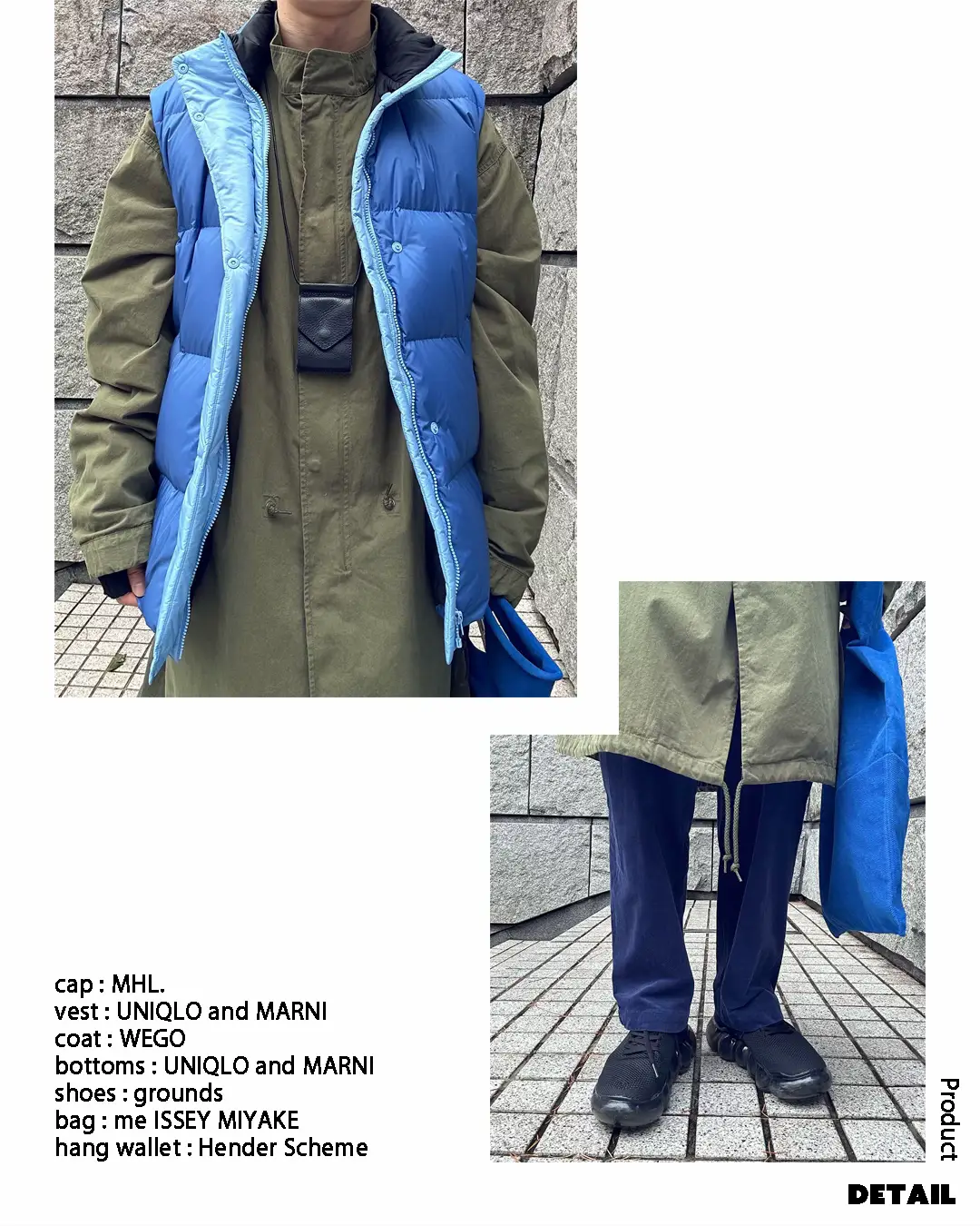 UNIQLO マルニ ダウンベスト Mサイズ グリーン MARNI - メルカリ