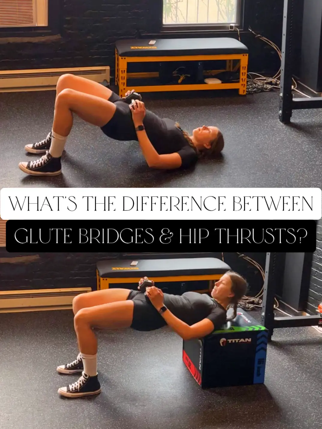 Glute Bridge vs. Hip Thrust: What's the Difference?