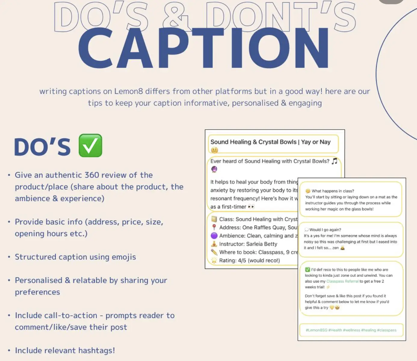 Lemon8 Guide to Post Caption Photos Gallery posted by