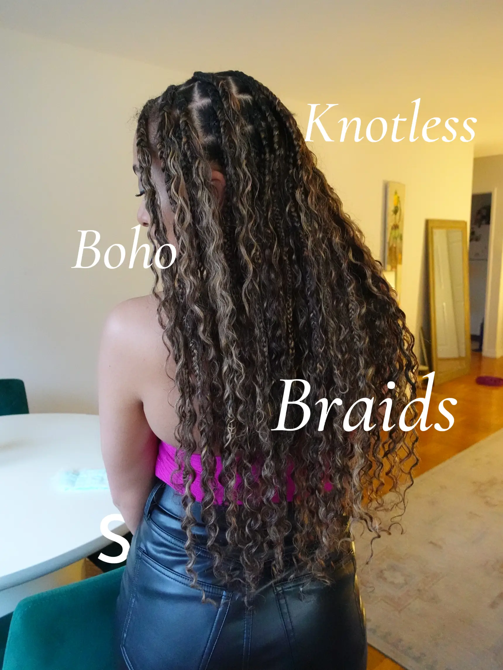 What hair to use for boho braids and how to maintain them