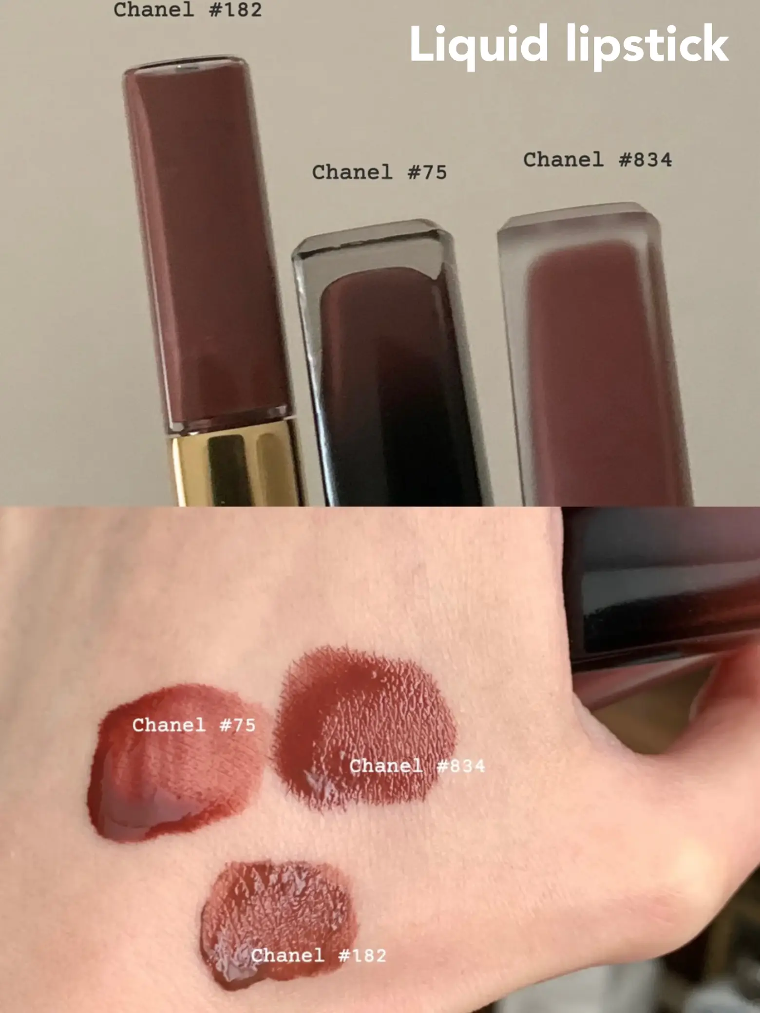 CHANEL Brown Lipstick Collection, Fall & Winter🤎❄️, Gallery posted by  Maggie