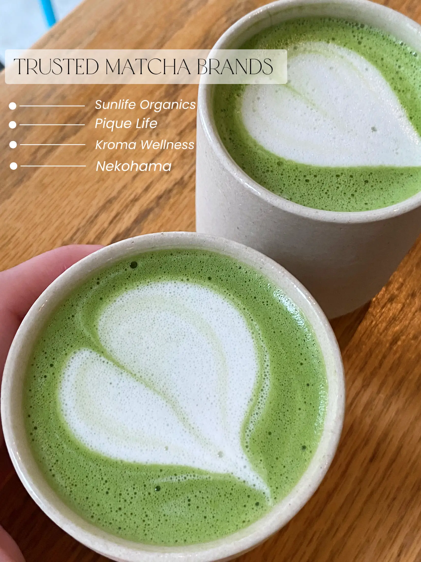 Sunlife Organics Milk Frother Handheld Mixer - Coffee Matcha