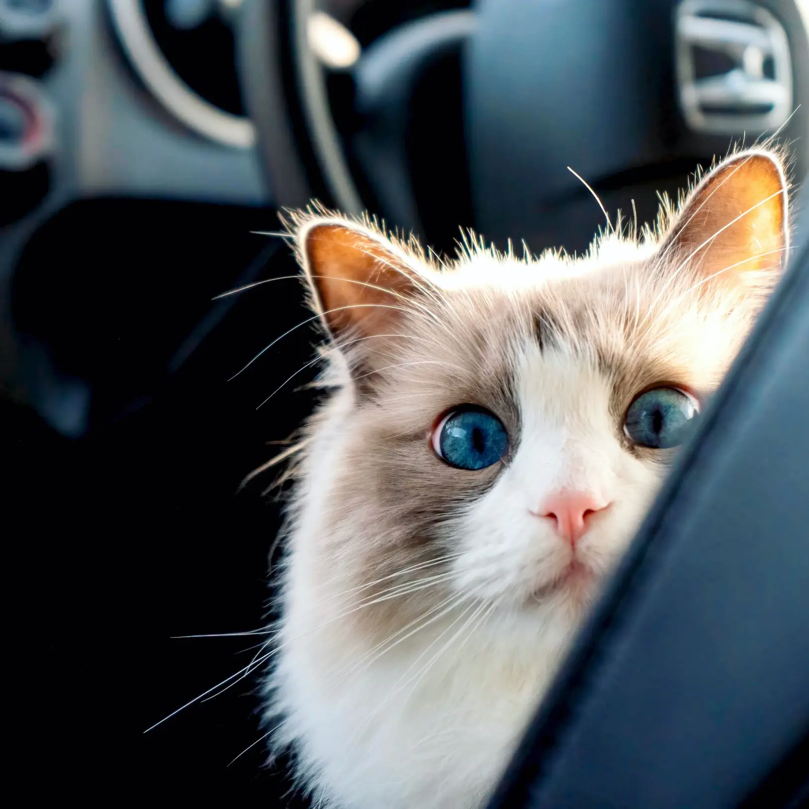 可愛い眼差しを向ける猫🐱💕 | ぱるのえ♡北海道で暮らす犬と猫が投稿したフォトブック | Lemon8