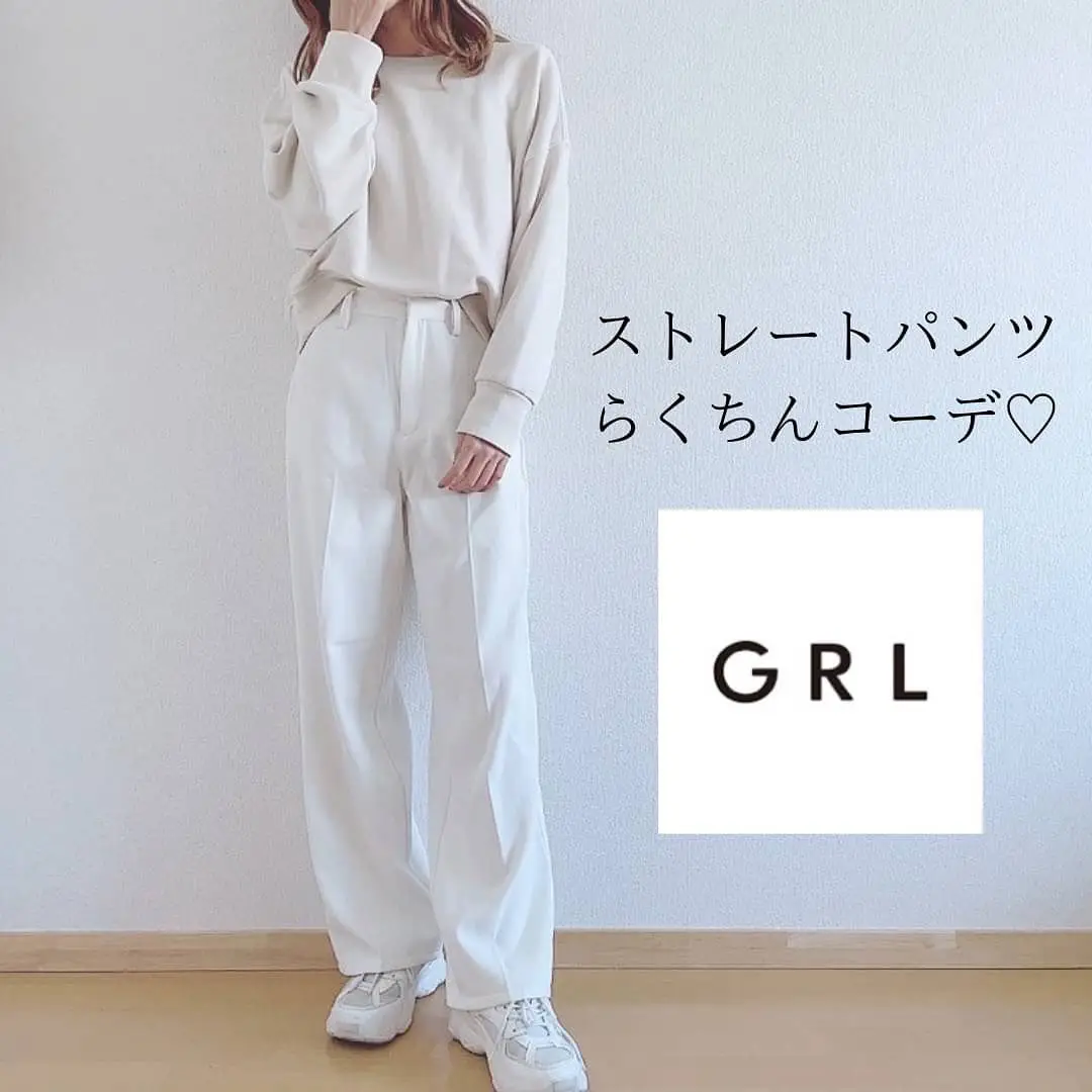 GRL♡センタープレスストレートパンツ | airiが投稿したフォトブック