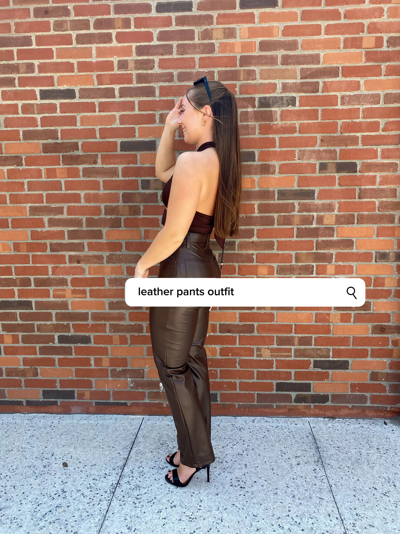 leather pants outfit idea!, Gallery posted by Jess
