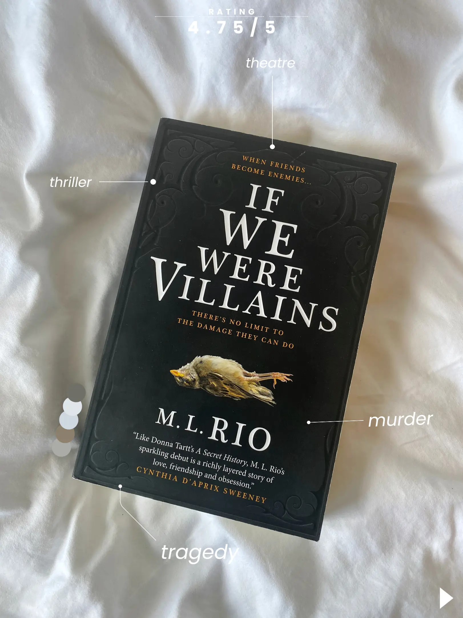 if we were villains by m.l. rio, Gallery posted by <3