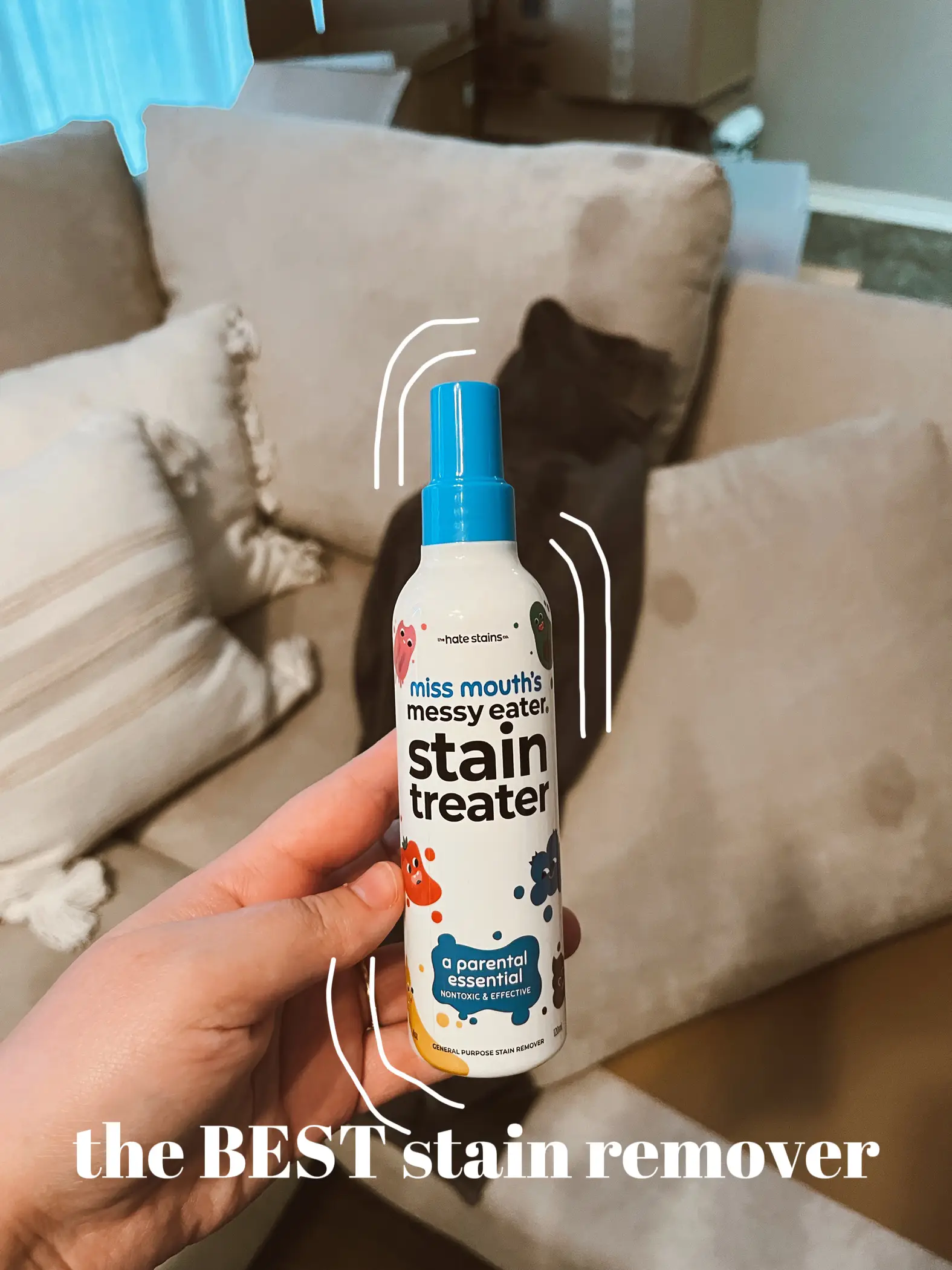 The Hate Stains Co. Miss Mouth's Laundry Stain Remover - Spray And