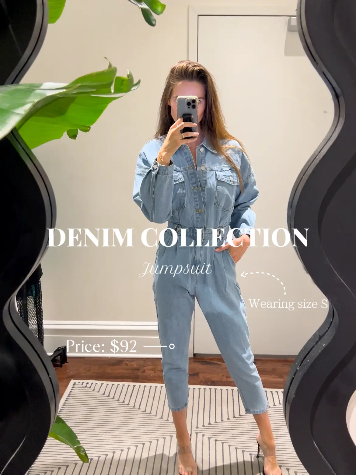 Playing Games Denim Jumpsuit - Denim, Fashion Nova, Jumpsuits