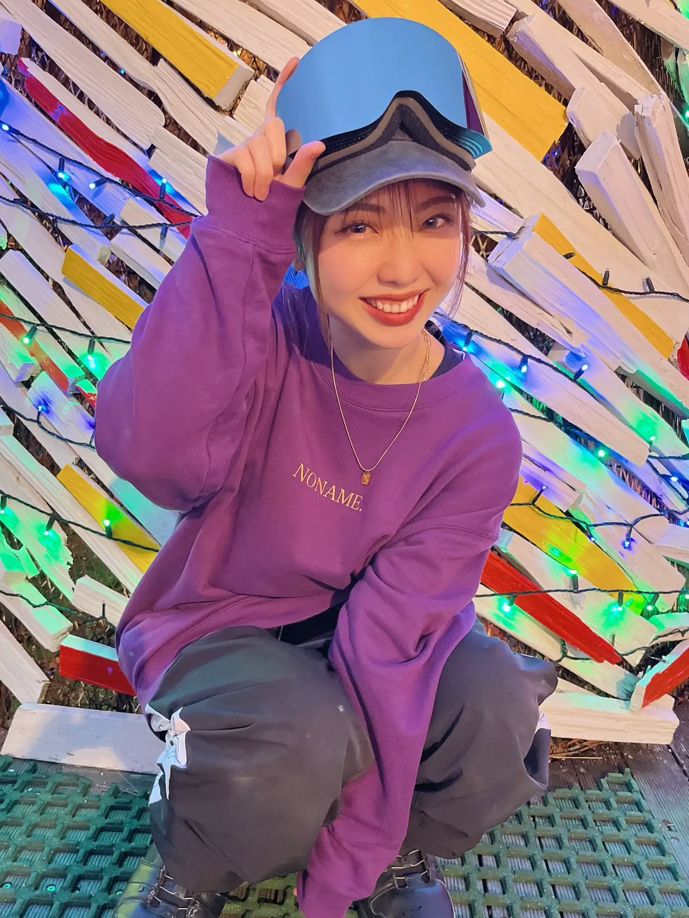 新品✳︎taotech タオテック スノーボード ゴーグル 調光 紫 パープル