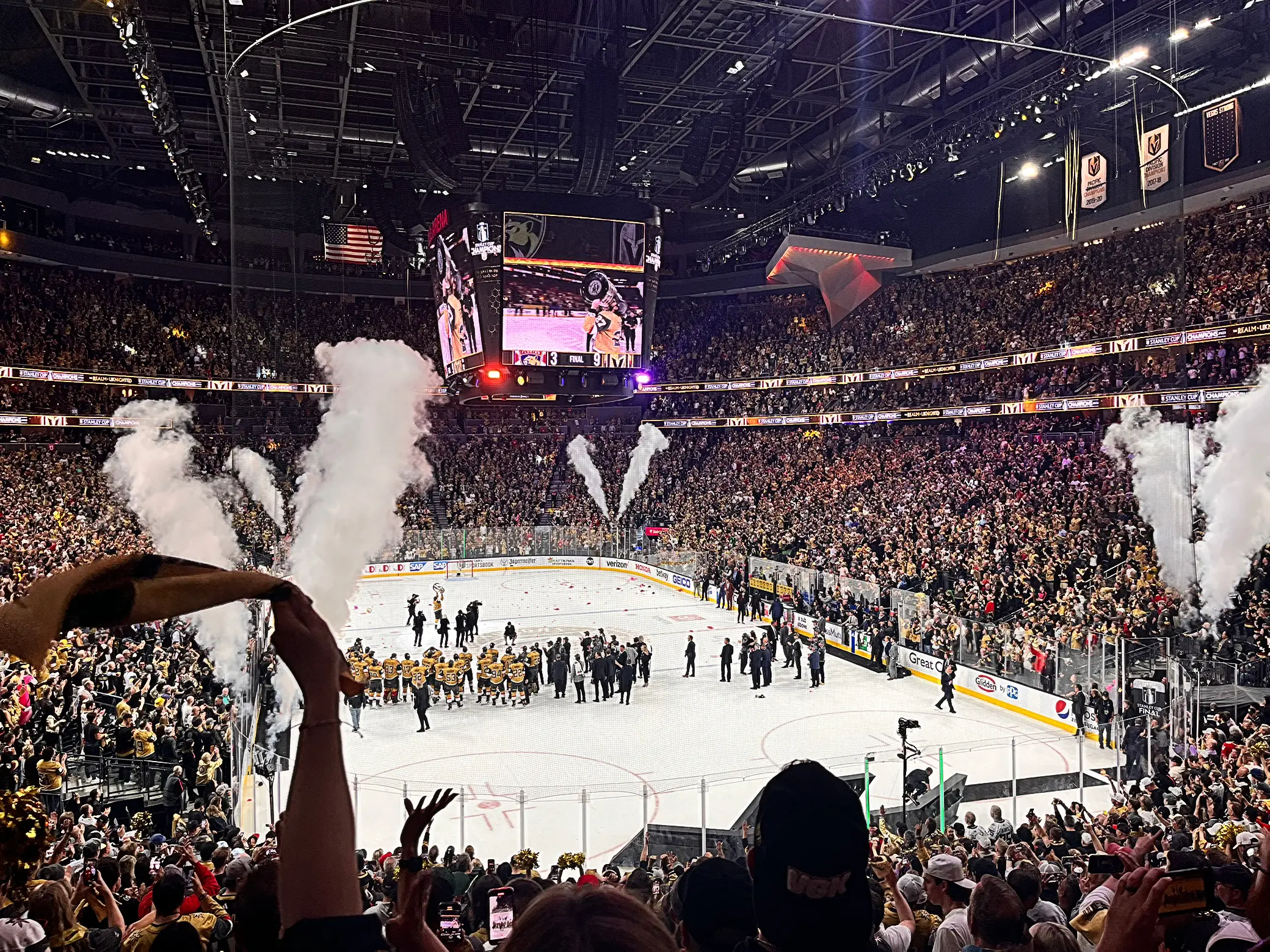 Vegas Golden Knights - Victory flamingo appreciation post