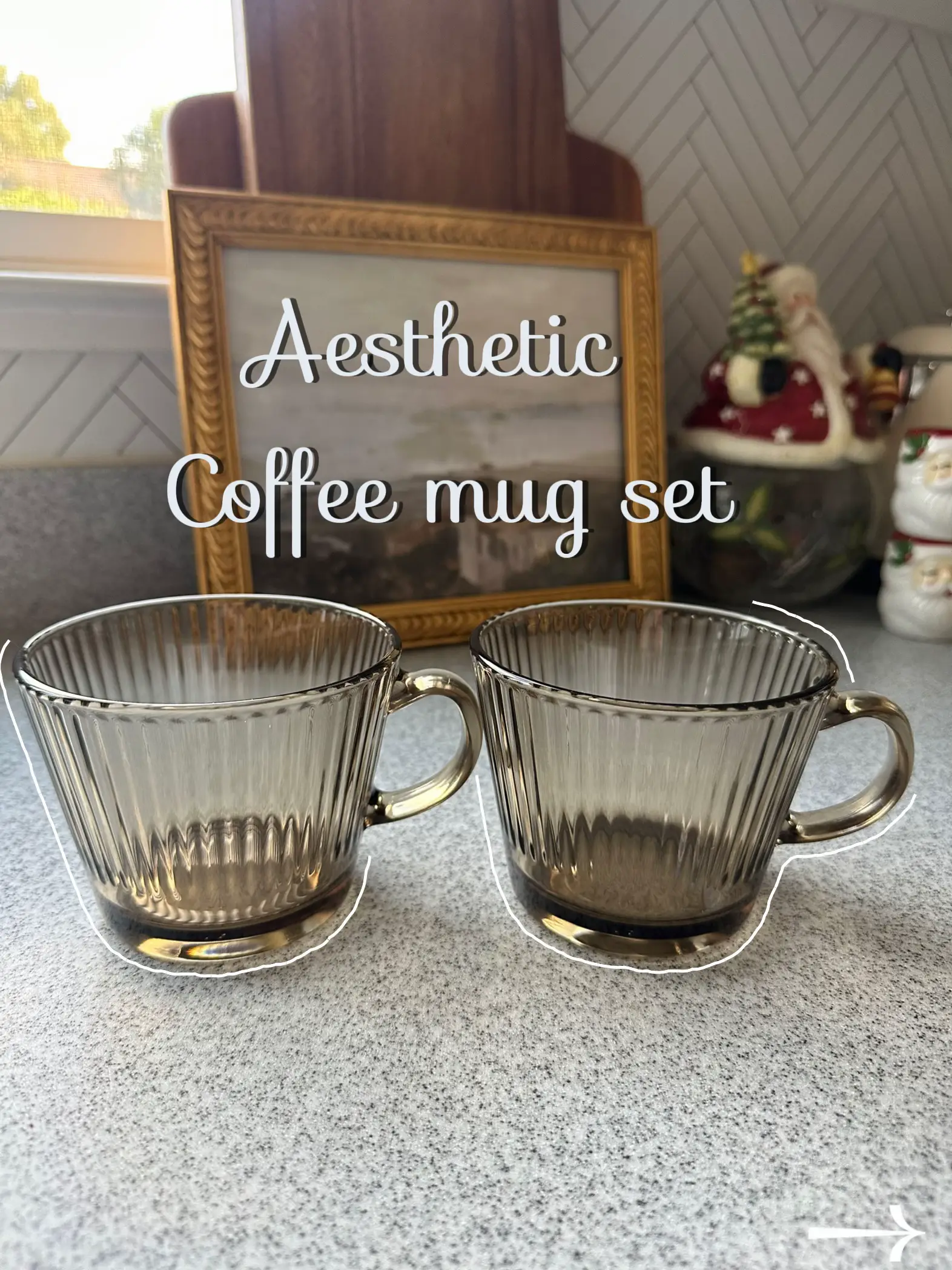 Aesthetic Glass Mugs