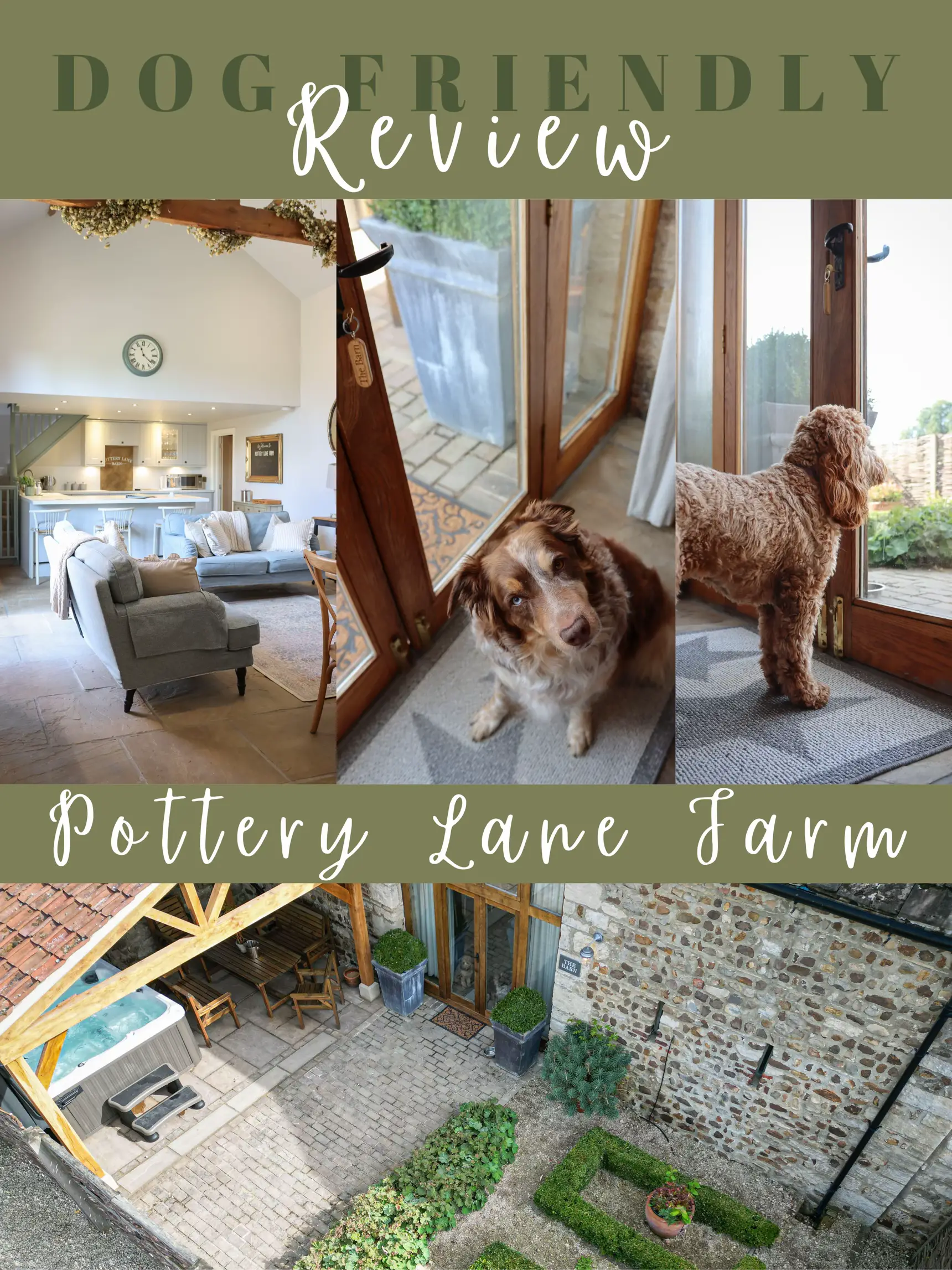 Dog Friendly Stay Pottery Lane Farm