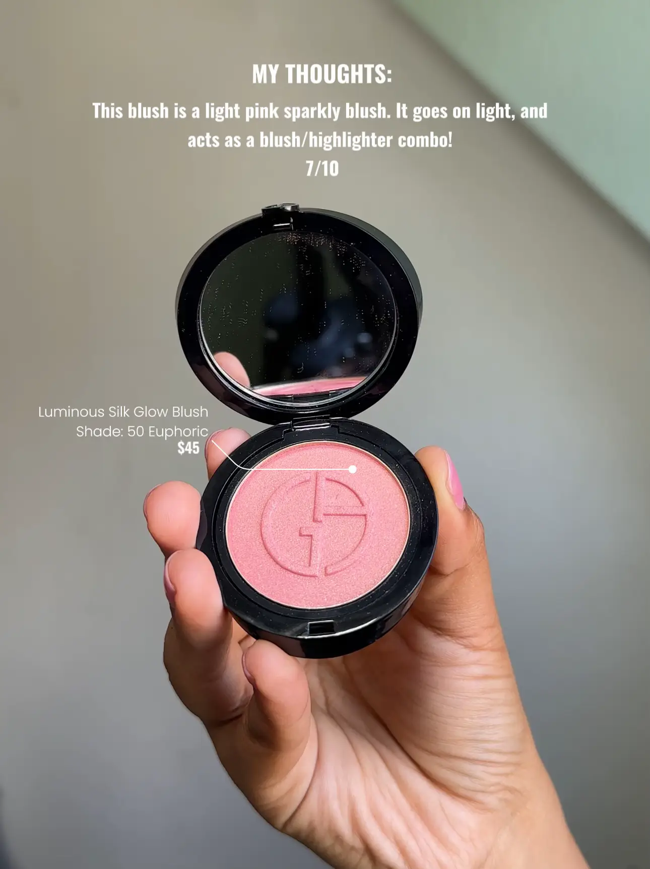 Armani Beauty Blush Review Gallery posted by Mercygrace H