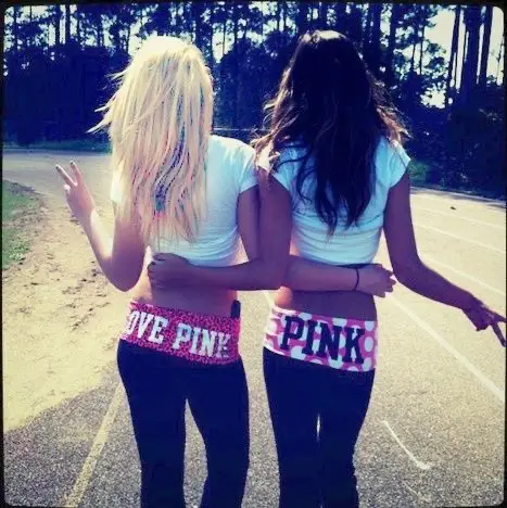 Run to vs pink !! The og foldover flare pants are back 💗 they're