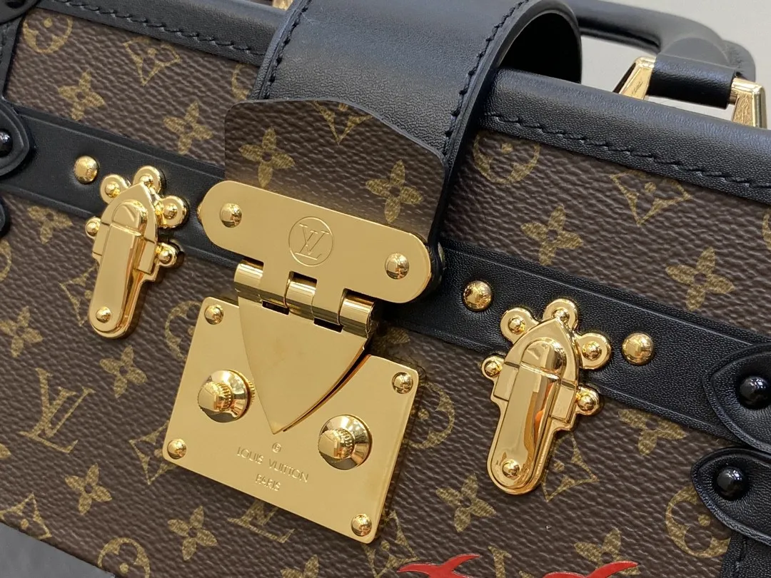 Petite Malle Capitale Monogram - Handbags