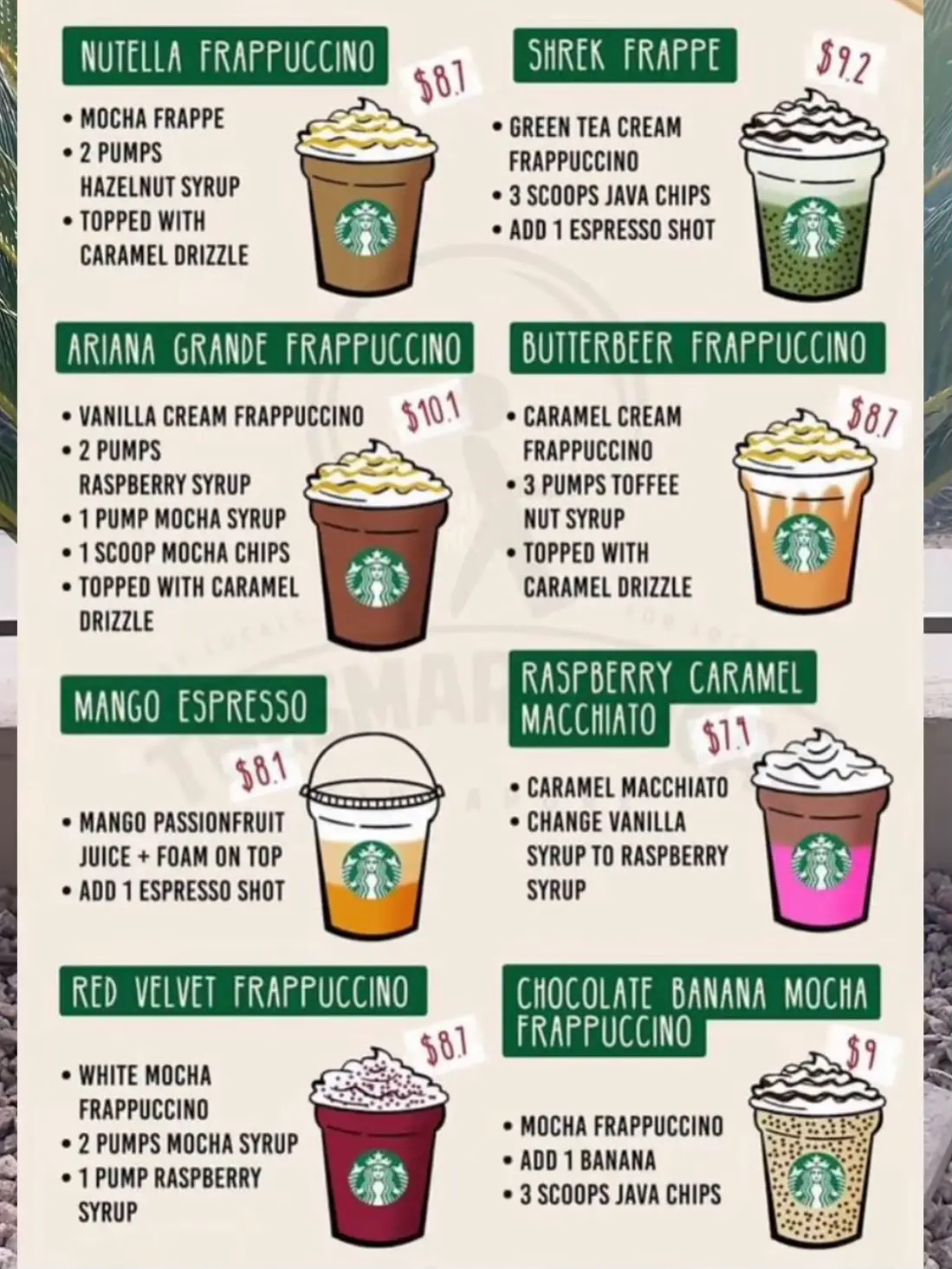 21 Starbucks Secret Menu Cold Foam Drink Recipes - Let's Eat Cake