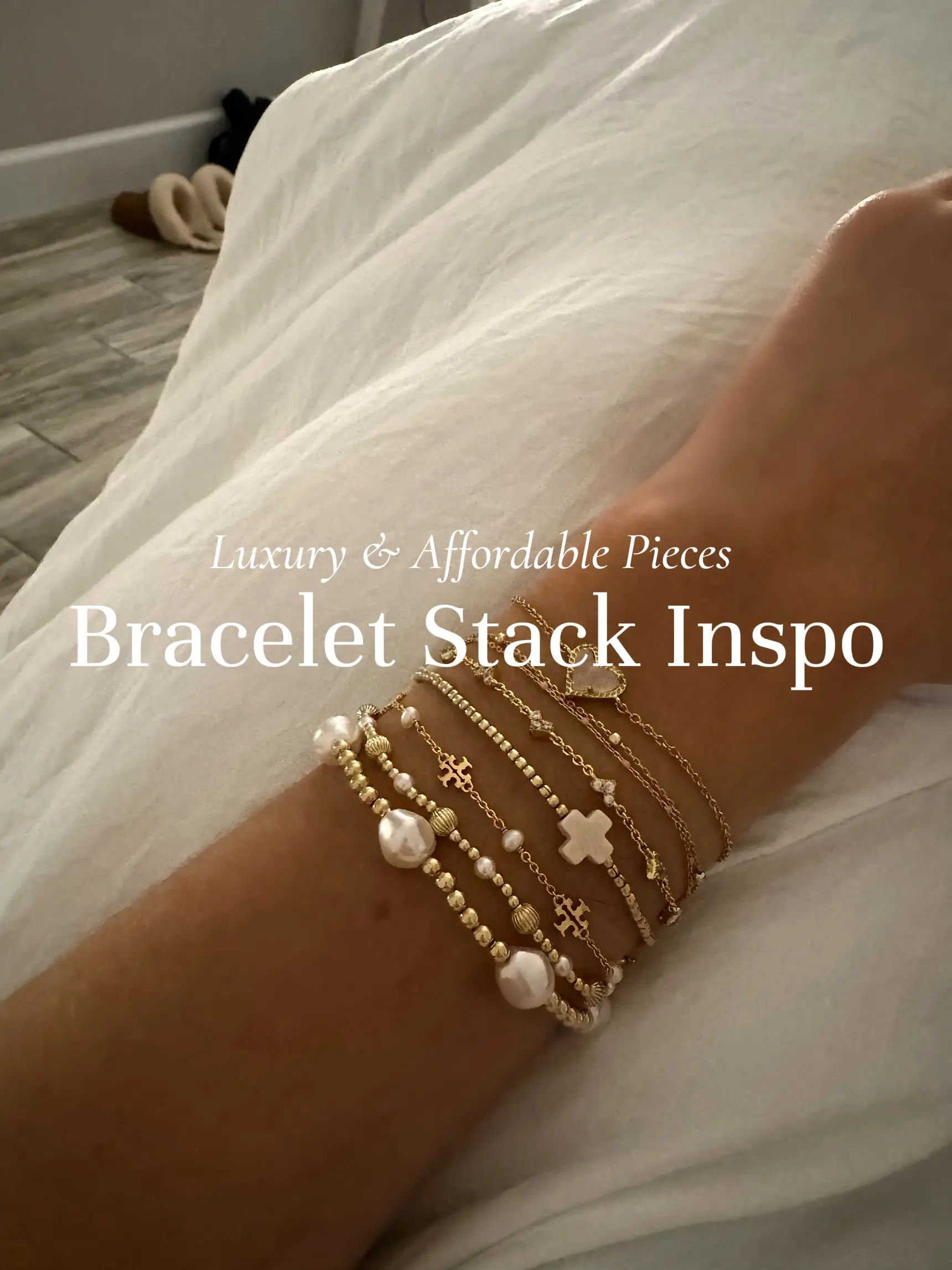 PAVOI Gold Tiny Pearl Bracelet curated on LTK