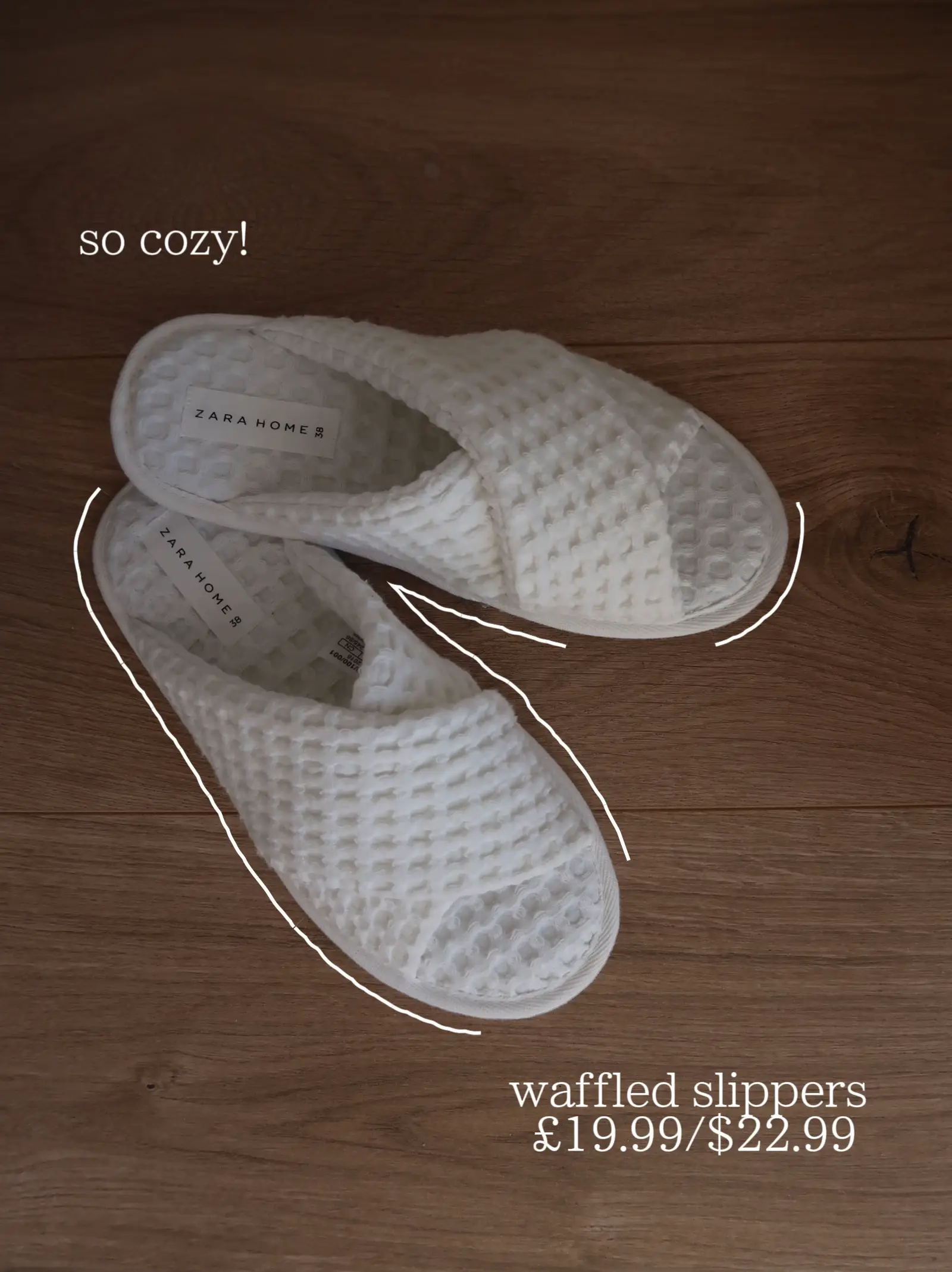 Zara home online slippers