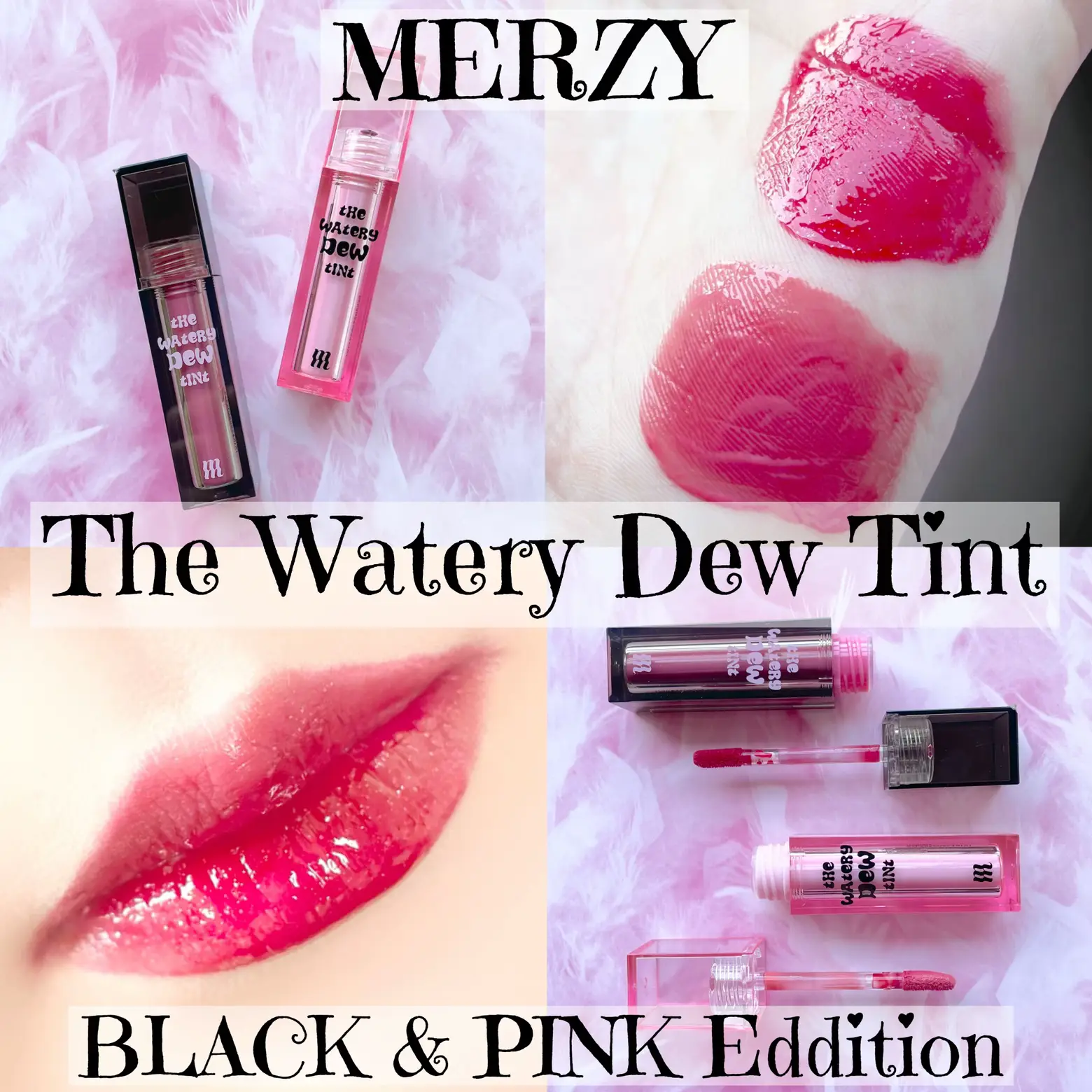 MERZY / The Watery Dew Tint BLACK & PINK Eddition | 咲が投稿した