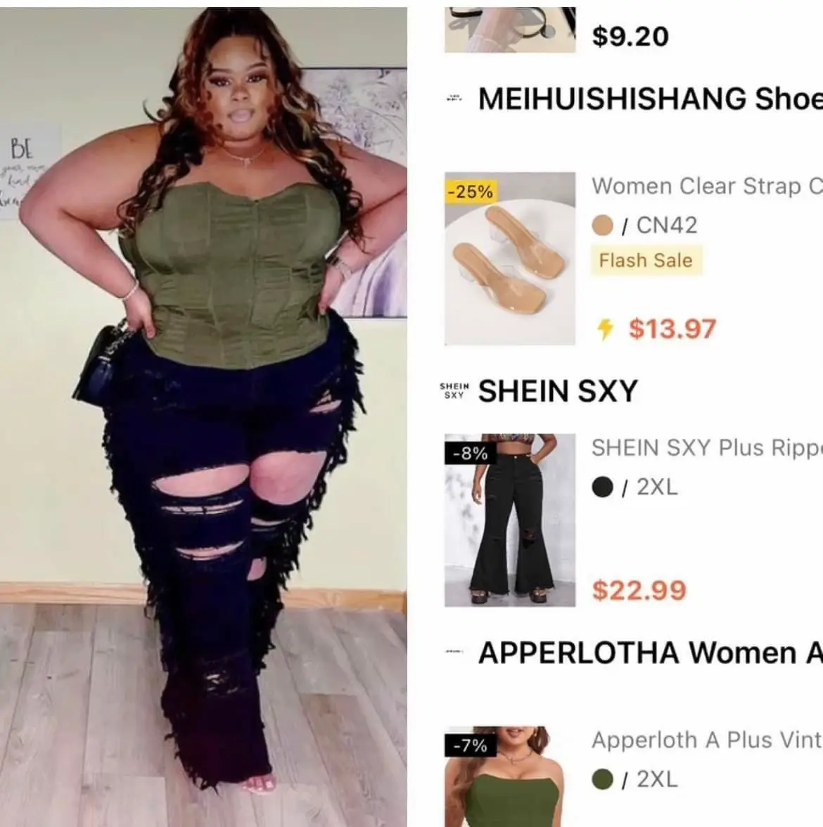 Fashion Look Featuring Shein Plus Size Jackets and Shein Plus